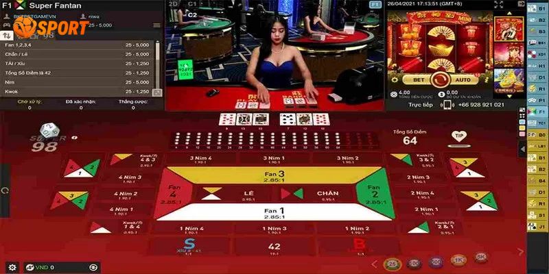 Sòng bạc trực tuyến Casino Vsport