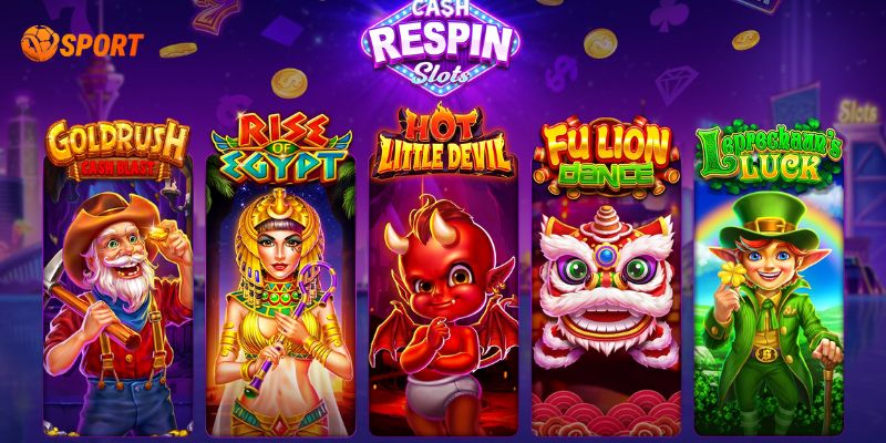 Các dạng game phổ biến tại Slot Vsport