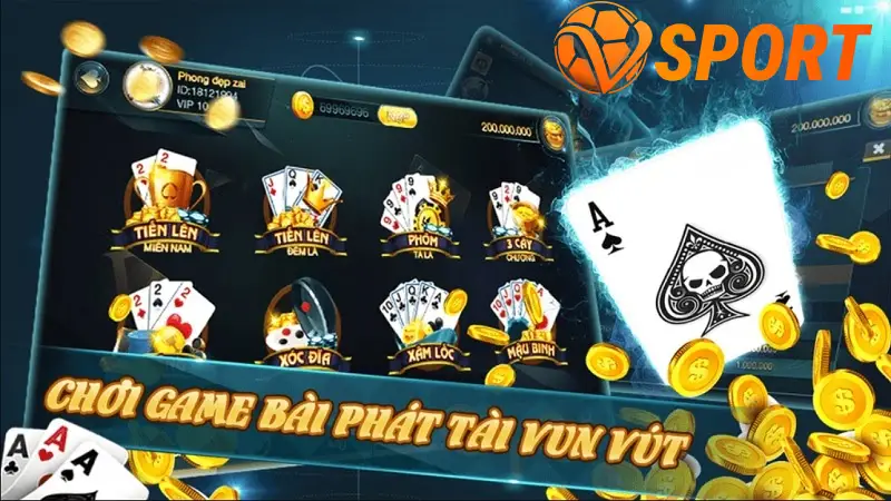 Game bài đa dạng hấp dẫn 2024